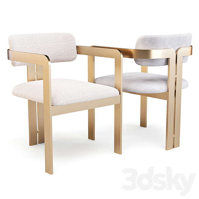 Eichholtz: Donato – Dining Chair 3DSMax File - thumbnail 1