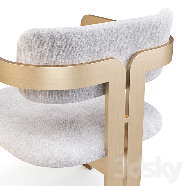 Eichholtz: Donato – Dining Chair 3DSMax File - thumbnail 2