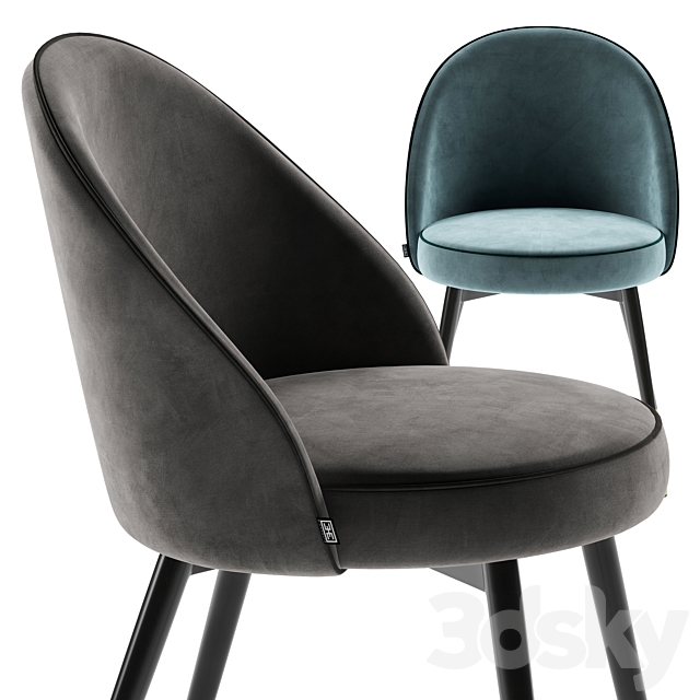 Eichholtz Filmore Cooper Volante chair 3DSMax File - thumbnail 3