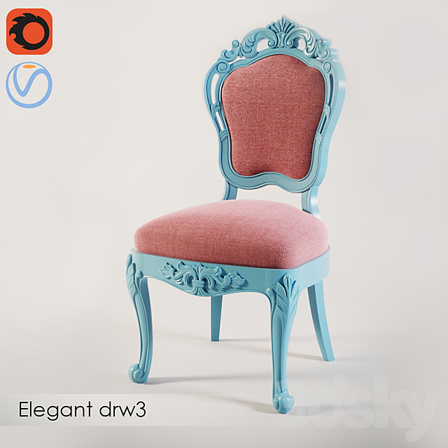 Elegant drw3 3DSMax File - thumbnail 1