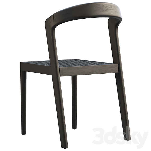 Elise Dining Chairs 3DS Max Model - thumbnail 5