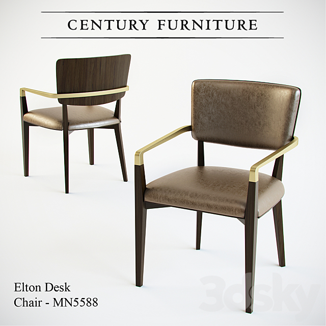 Elton Desk Chair – MN5588 3DSMax File - thumbnail 1