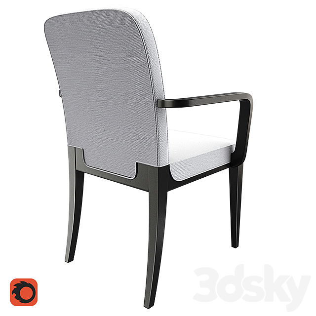 EM _ Dining_Chair 3DS Max Model - thumbnail 2