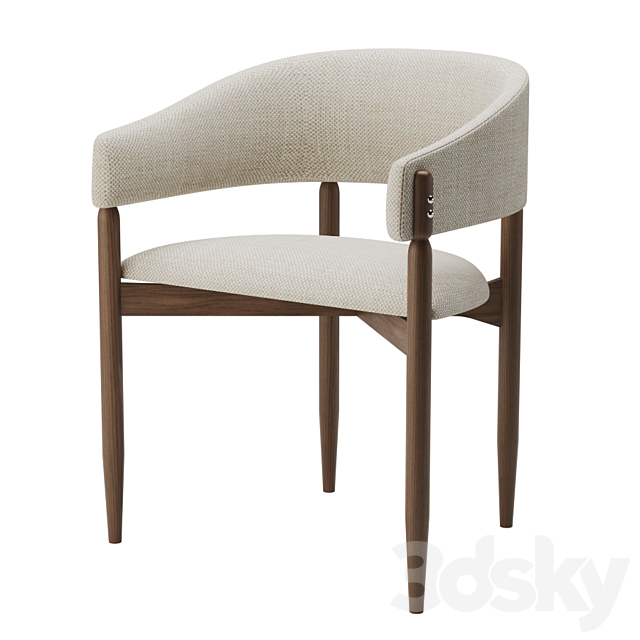 Enroth dining chair 3DSMax File - thumbnail 1