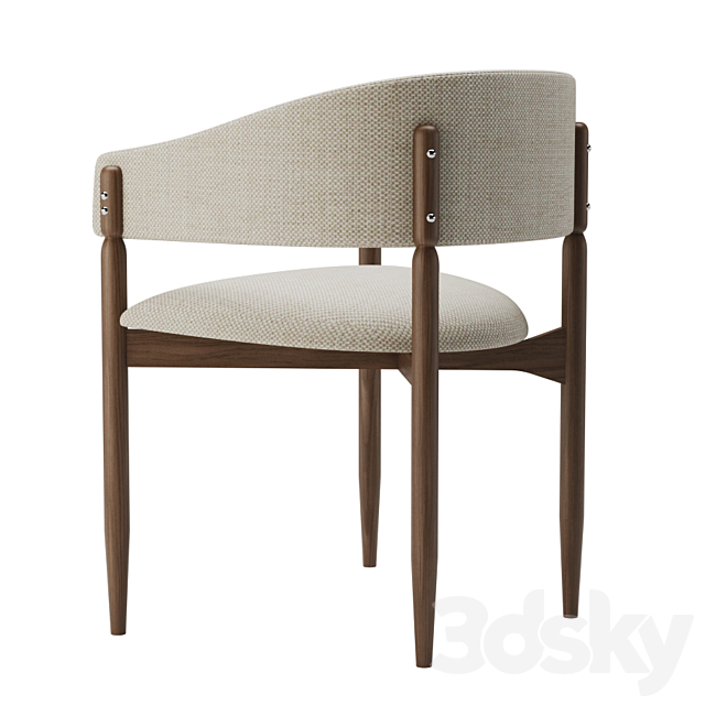 Enroth dining chair 3DSMax File - thumbnail 2