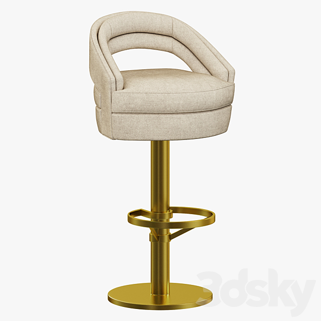 Essential Home Russel Bar Chair 3DSMax File - thumbnail 1