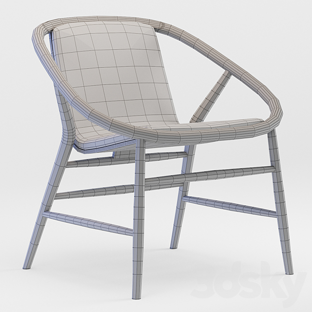 EVE Chair 3ds Max - thumbnail 3