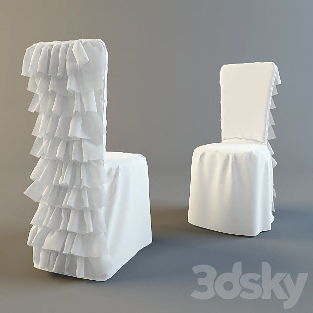 Fabric Slipcovers. 3DSMax File - thumbnail 1