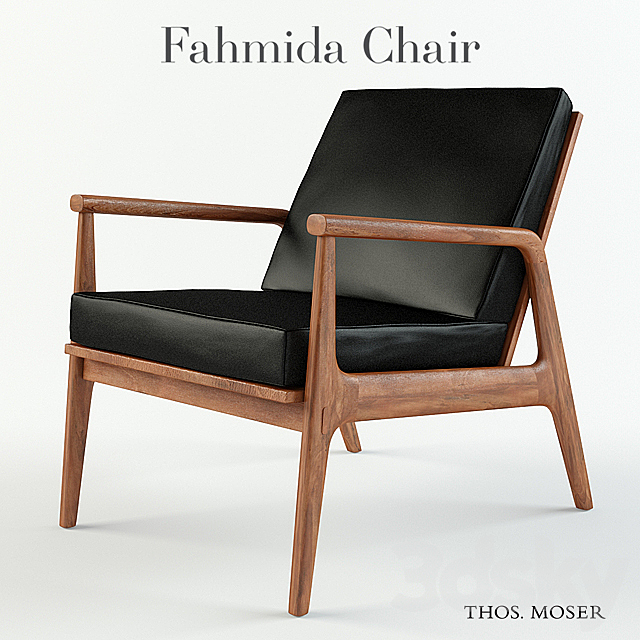 Fahmida Chair 3DSMax File - thumbnail 1