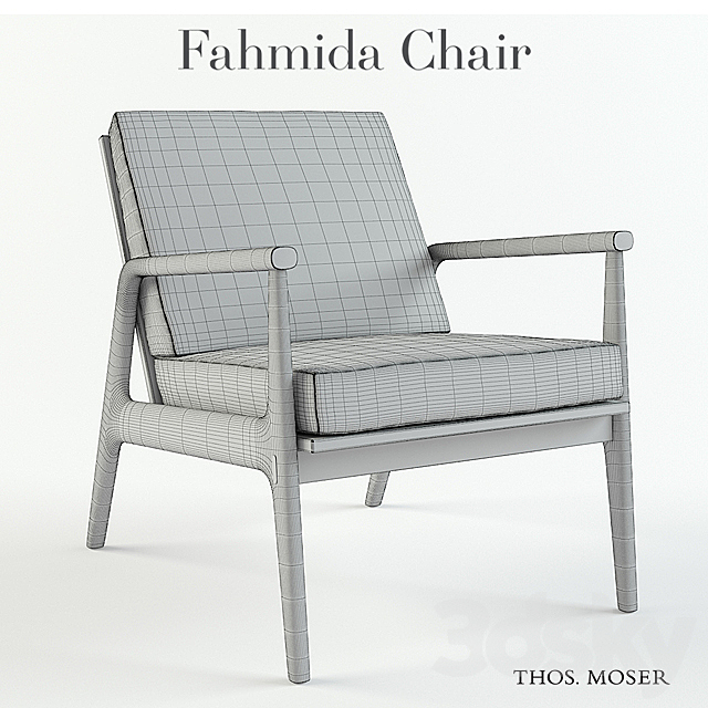 Fahmida Chair 3DSMax File - thumbnail 3