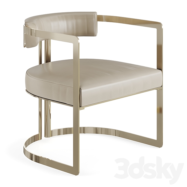 Fendi Casa Brigitte Armchair 3DSMax File - thumbnail 1