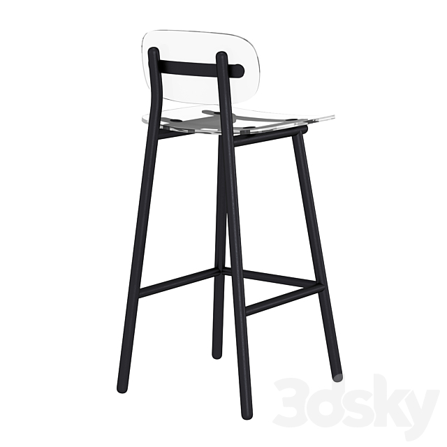 Fenster Bar Chair 3DSMax File - thumbnail 3