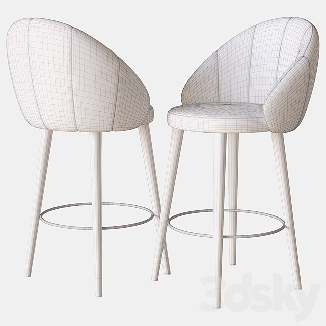 Ferrara stool deephouse 3DSMax File - thumbnail 3