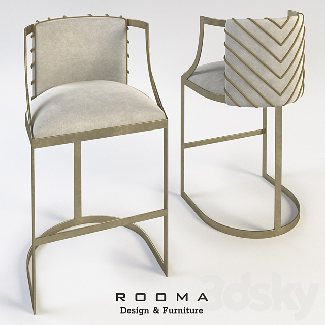 Fine Chair Design 3DSMax File - thumbnail 1