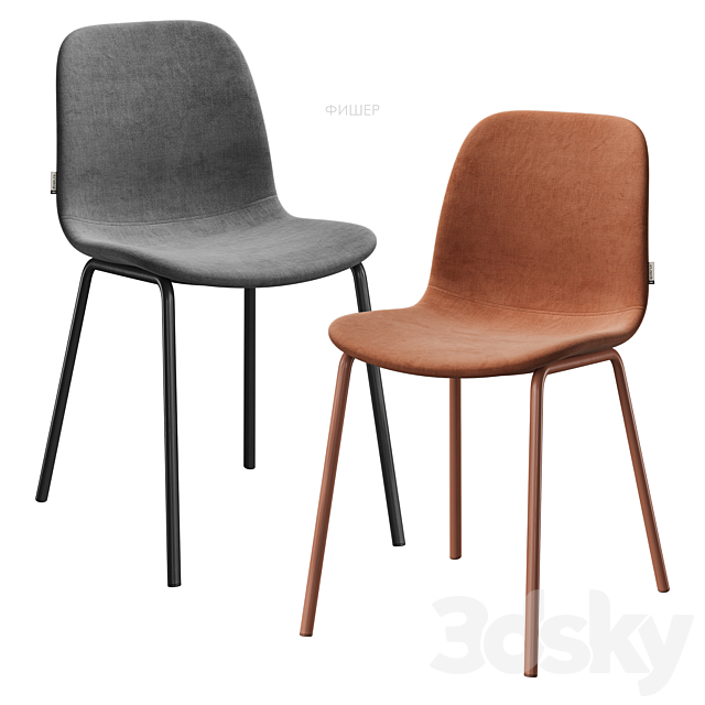 Fisher chair Divan.ru 3ds Max - thumbnail 3