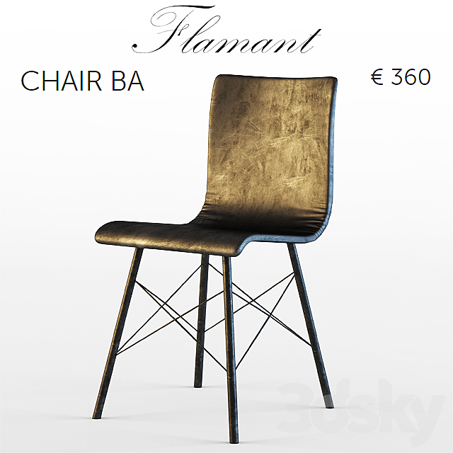 Flamant _ CHAIR BA 3DSMax File - thumbnail 1