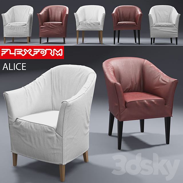 Flexform. Alice 3DSMax File - thumbnail 1