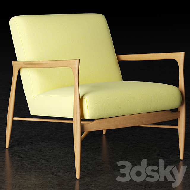 Floating Armchair 3DSMax File - thumbnail 1