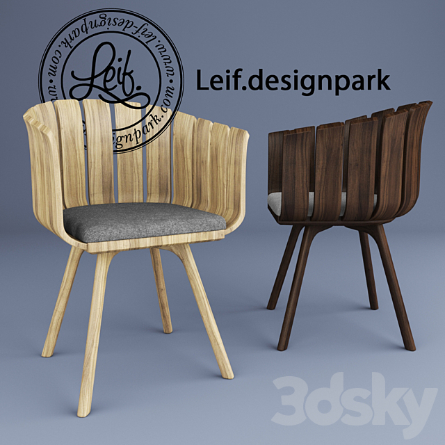 Flower Cup Chair 3DSMax File - thumbnail 1