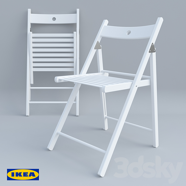 Folding chair IKEA 3DSMax File - thumbnail 1