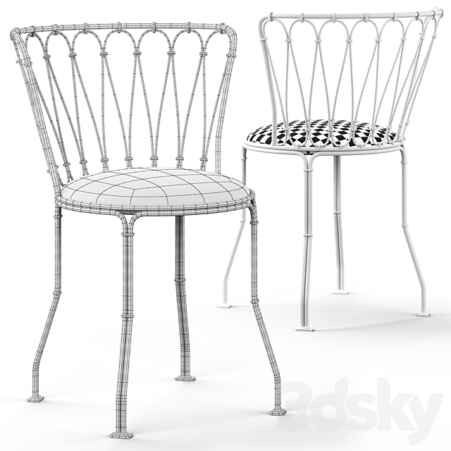 Forge Chair (Silla Forja) 3ds Max - thumbnail 3