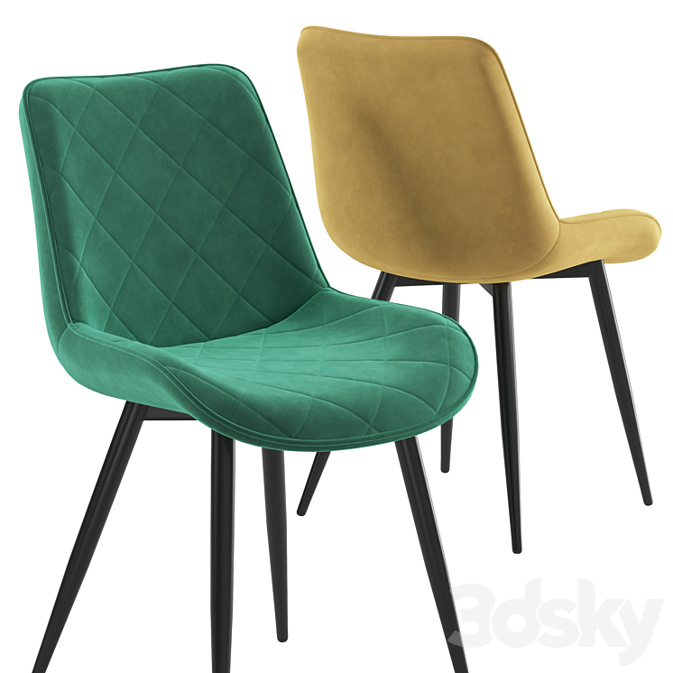 Fox stool 3DS Max Model - thumbnail 2