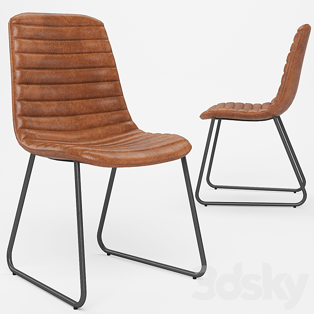 Frankie_dining_chair 3ds Max - thumbnail 1