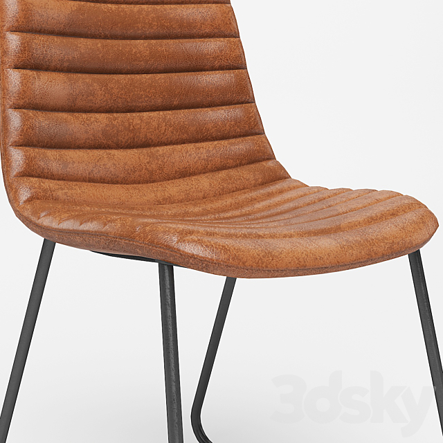 Frankie_dining_chair 3ds Max - thumbnail 2