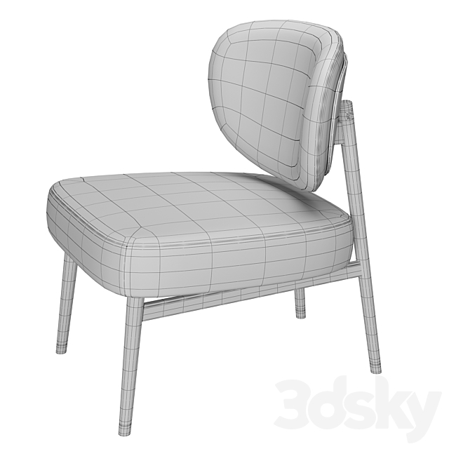 Frato hydra chair 3DS Max Model - thumbnail 5