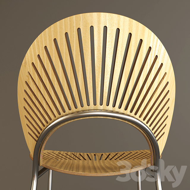 FREDERICIA _ TRINIDAD bar stool _ 3300 3ds Max - thumbnail 3