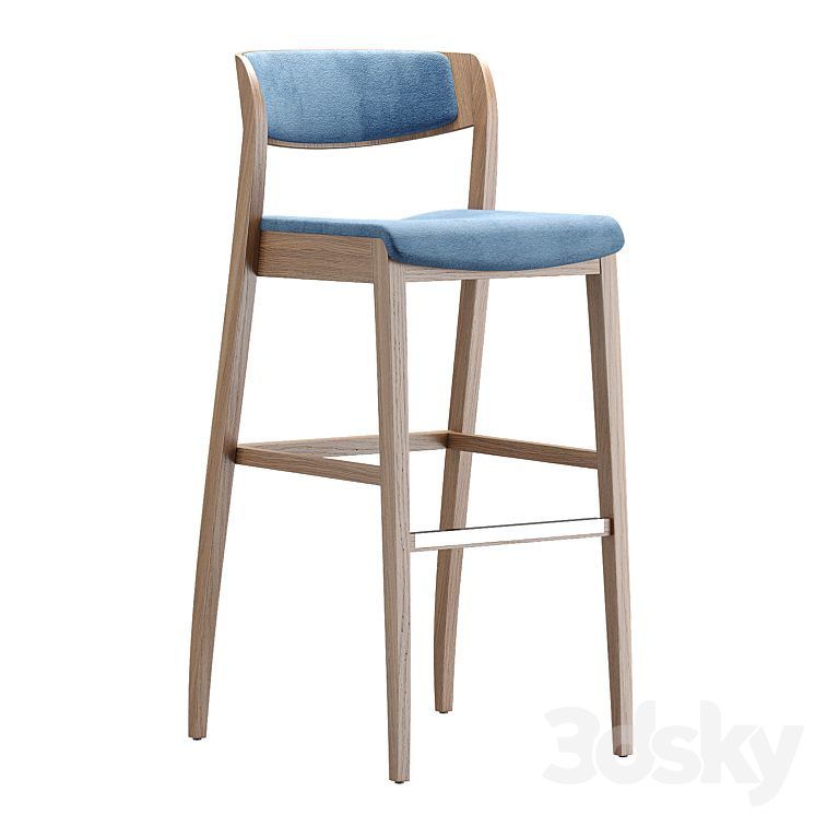 FRIDA_BARSTOOL 3DS Max Model - thumbnail 1