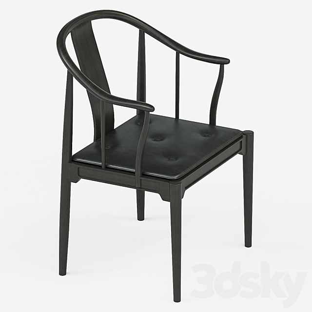 Fritz Hansen China chair 3DS Max Model - thumbnail 2