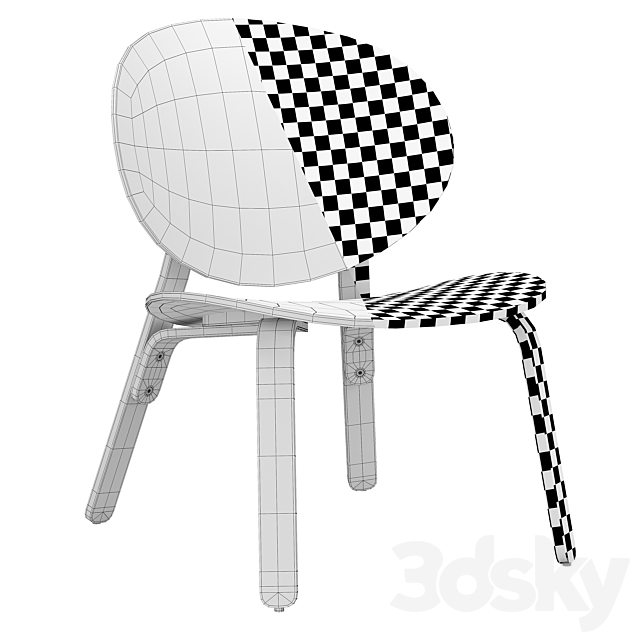 Froset Easy Chair by IKEA 3DSMax File - thumbnail 5