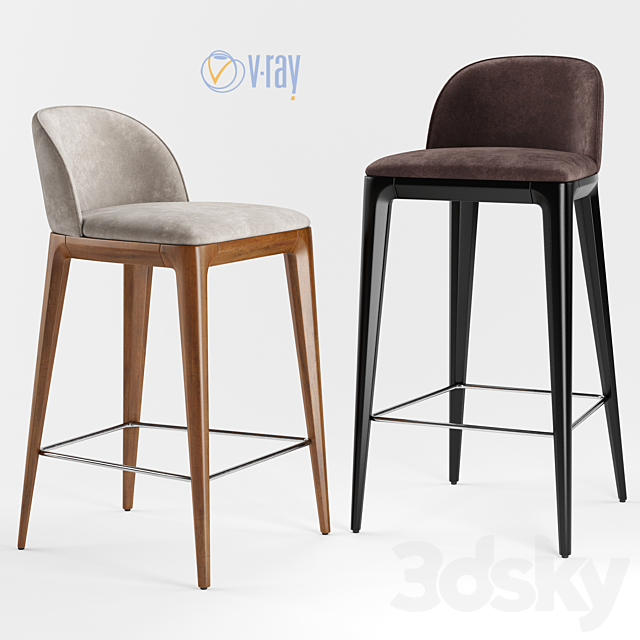 Furman. Bar stool Play. 3DSMax File - thumbnail 1