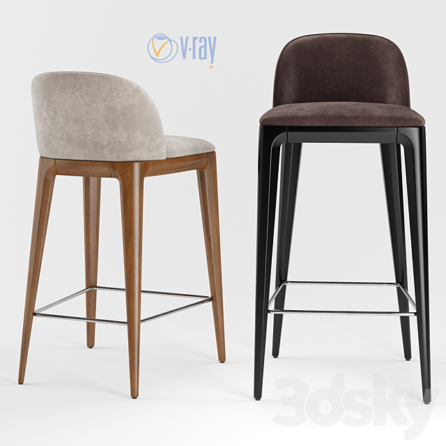 Furman. Bar stool Play. 3DSMax File - thumbnail 2