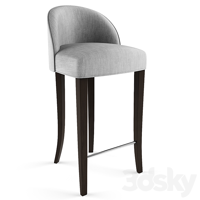 GABRIELLE BAR STOOL 3DS Max Model - thumbnail 1