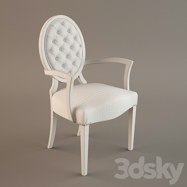 Gaia Chair Fendi 3DS Max Model - thumbnail 3