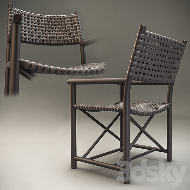 Garden chair 3DSMax File - thumbnail 2