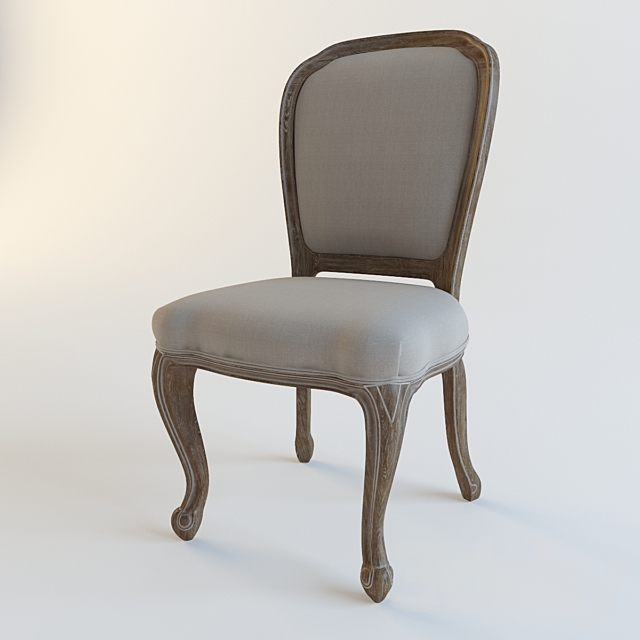 Gavin Side Chair by One Allium Way 3DSMax File - thumbnail 1