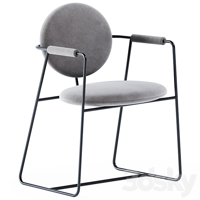 Gemma Chair by Baxter 3DSMax File - thumbnail 1