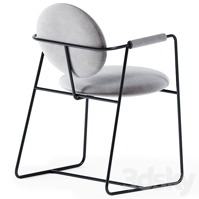 Gemma Chair by Baxter 3DSMax File - thumbnail 2