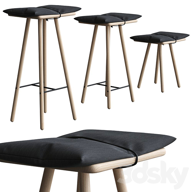 Georg stool. Skagerak 3DSMax File - thumbnail 1