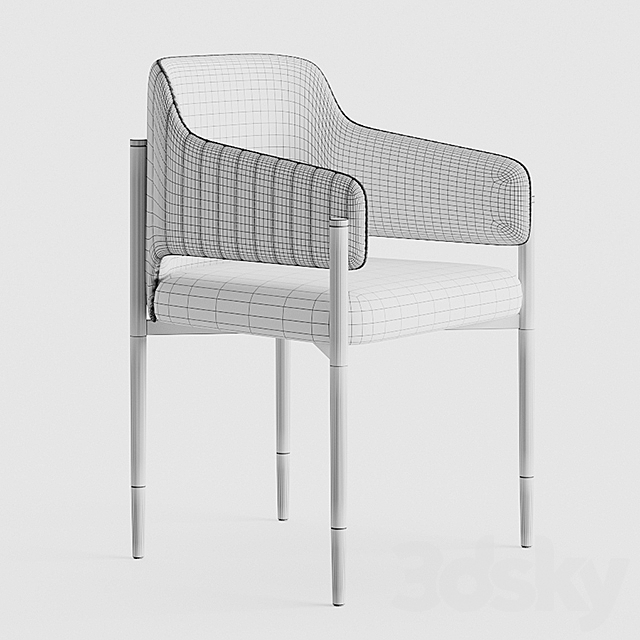 Giuliette Chair GIULIETTE by Capital 3DSMax File - thumbnail 4