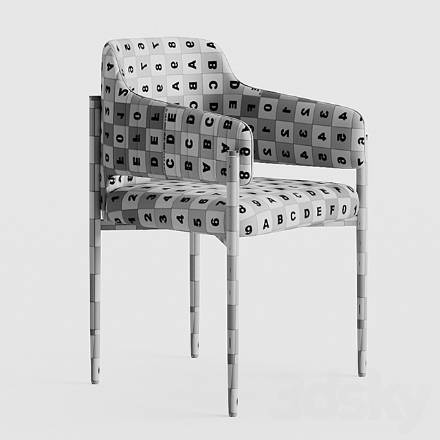 Giuliette Chair GIULIETTE by Capital 3DSMax File - thumbnail 5