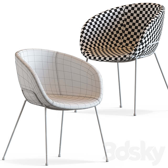 Globewest Duke Chair 3DSMax File - thumbnail 3