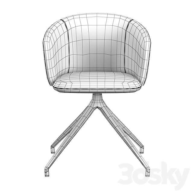 Grace Chair GRP4 3DSMax File - thumbnail 5