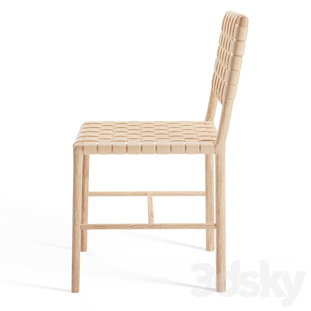 Greely chair 3DS Max Model - thumbnail 4