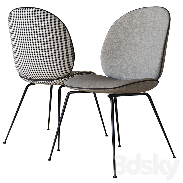 gubi beetle dining chair 3DSMax File - thumbnail 3