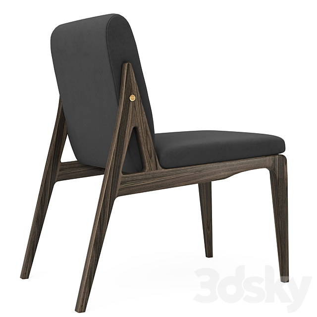 Haedus 2 chair from ARCHMEBEL 3DS Max Model - thumbnail 3