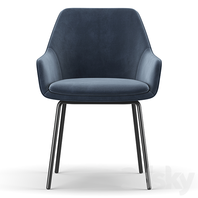 Haley Chair 3DS Max Model - thumbnail 3